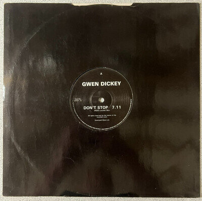 Gwen Dickey Don’t Stop SYDT 21 Swanyard 12" Vinyl UK 1992 House Peter Lorimer