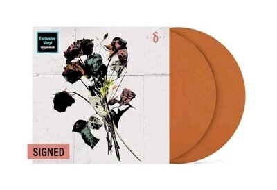 Shinedown: EI8HT - SIGNED Limited Edition Tangerine Vinyl Double LP Eight Sealed