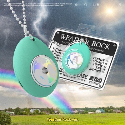 SHINEE ATMOS 6th Mini Album WEATHER ROCK(SMART) RANDOM Ver/NFC+KeyRing+etc+GIFT