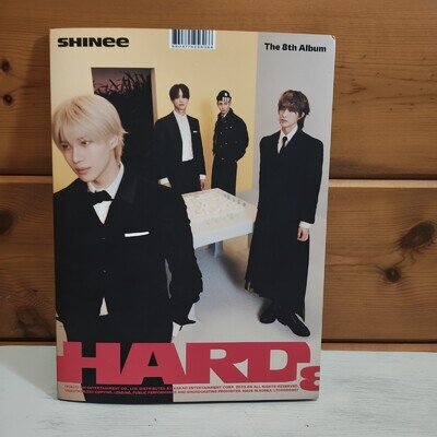 SHINEE [HARD] The 8th Album PHOTO BOOK Ver, CD+Photo [No Photocards]