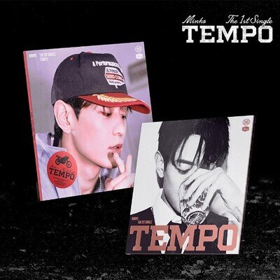 SHINEE MINHO TEMPO 1st Single Album/CD+Book+2 Photo+2 Card+Poster+3 Sticker+GIFT