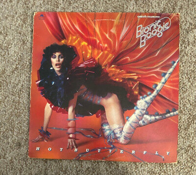 Gregg Diamond Bionic Boogie Hot Butterfly LP Polydor US 1978 PD-1-6162 Disco
