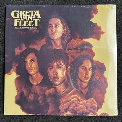 Greta Van Fleet Black Smoke Rising EP Vinyl Record NEW SEALED SAME DAY SHIP