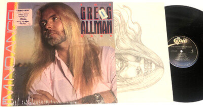 The Gregg Allman Band Im No Angel Lp in shrink w hype sticker Nm Allman Brothe