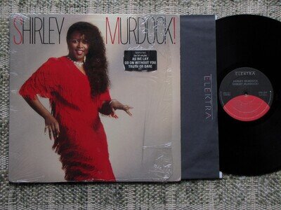SHIRLEY MURDOCK *Self Titled* 1985 NM Vinyl Elektra LP In Shrink w/HYPE Sticker