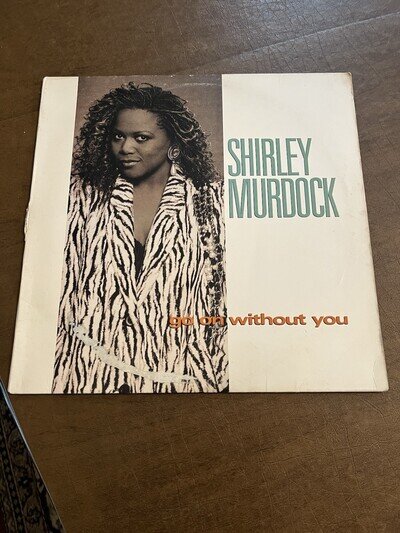 Shirley Murdock " Go On Without You" 12" Vinyl LP 1985 Elektra 0-66814 VG+