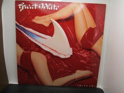 GREAT WHITE Twice Shy 1989 VINYL LP Capitol/BMG R 101100