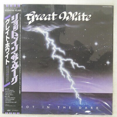 GREAT WHITE SHOT IN THE DARK CAPITOL ECS81769 1LP