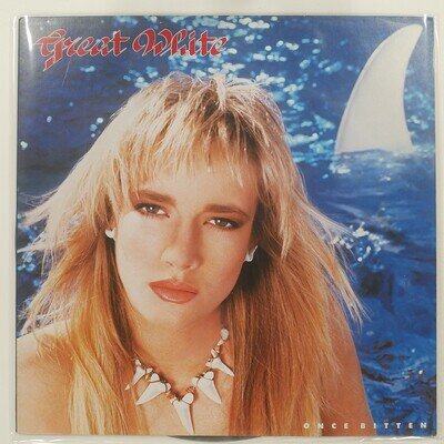 GREAT WHITE ONCE BITTEN CAPITOL ECS91233 1LP