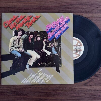 The Flying Burrito Bros 1968-1972 Close Up The Honky Tonks 2 LP Gram Parsons NM-