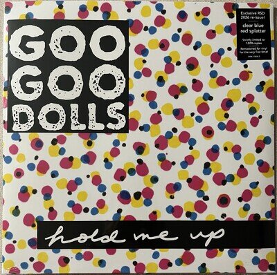 Goo Goo Dolls Hold Me Up RSD 2026 Clear Red/Blue Splatter Vinyl Remast Only 1000