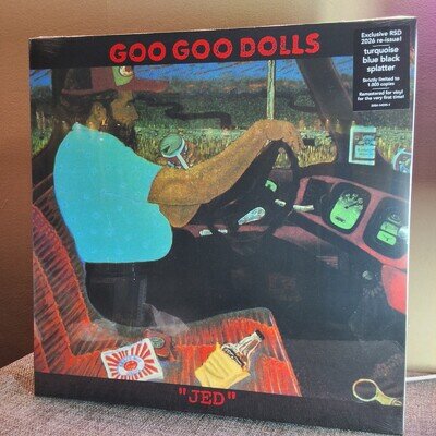 Goo Goo Dolls - Jed - Turquoise Blue & Black Splatter RSD 2026 Ltd. to 1000