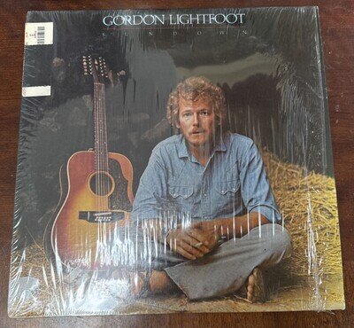 Gordon Lightfoot Sundown Vinyl LP Reprise MS 2177 1st Press, Shrink, Ex