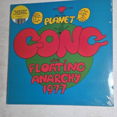 Gong / Planet Gong Live Floating Anarchy 1977 Remastered LP
