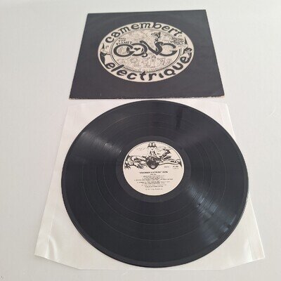 Gong – Camembert Electrique Vinyl (1974) Virgin Records - VG+/EX Condition