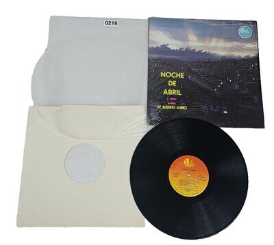 ~RARE~ De Alberto Gomez "Noche De Abril Y Otros Exitos" 1980 LP Vinyl w/Shrink!