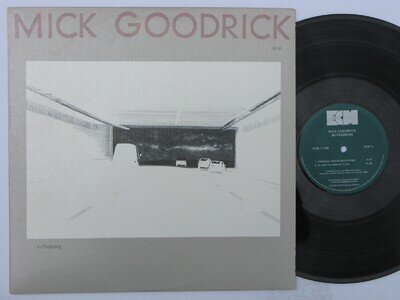MICK GOODRICK In Pas(s)ing LP 1979 ECM DeJohnette, Gomez, Surman, nm vinyl, Jazz