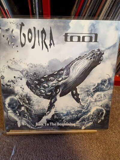 Gojira Tool ‎– Back To The Beginning... Vinyl Record 1LP Grey Vinyl