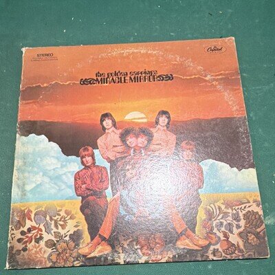 The Golden Earring Miracle Mirror Stereo 12" 33 RPM Black Vinyl LP Capitol