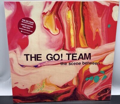Sealed The Go! Team, "The Scene Between," 1LP, pink vinyl, ltd ed