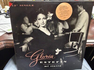 Gloria Estefan ‎Mi Tierra 12" 1993 Epic 49 77063 LATIN HOUSE DJ PROMO EX