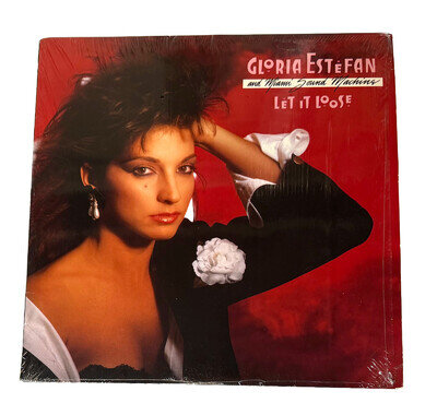 GLORIA ESTEFAN "Let it Loose" ORIGINAL VINTAGE VINYL LP in Shrink! ©1987 OG