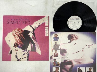 Simply Red A New Frame German LP [21569ER]