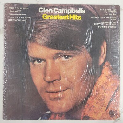 Glen Campbell - Glen Campbell's Greatest Hits Vinyl LP - 1971 - Capitol SW-752