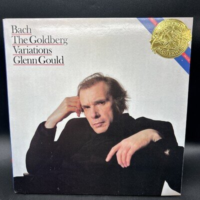 Glenn Gould - The Goldberg Variations - 1982 CBS M-37779 LP Vinyl Record