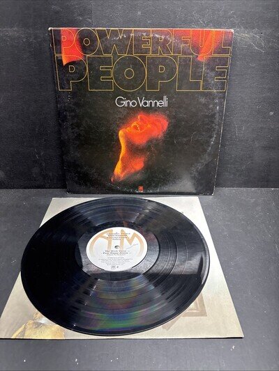GINO VANNELLI - Powerful People Vinyl Record LP SP-3120 VINTAGE 1974 A&M