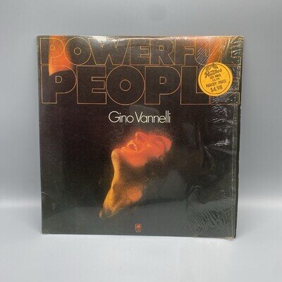 Gino Vannelli Powerful People LP Vinyl Record 1974 A&M SP-3630 Rock Jazz VG