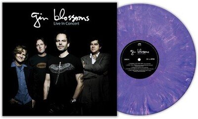 GIN BLOSSOMS - Live In Concert - NEW PURPLE RECORD LP VINYL