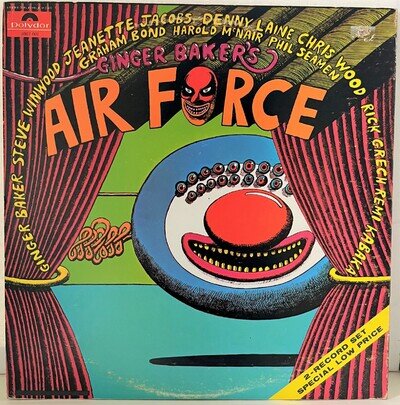 Ginger Baker's Air Force - 1970 Polydor - 2 LP's - Grech/Winwood/Laine/Bond