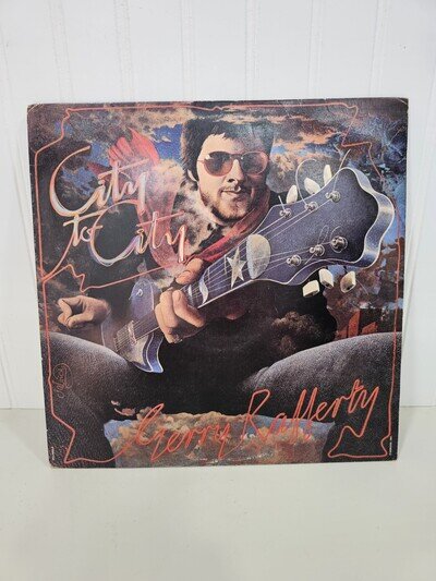 Vintage Gerry Rafferty City To City 12" Vinyl LP 1978 United Artists Rock Pop