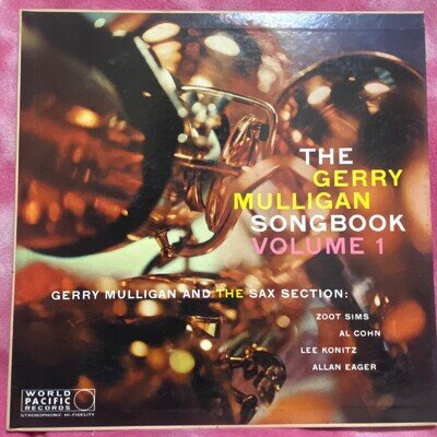 GERRY MULLIGAN The Songbook Volume 1 LP WORLD PACIFIC WP-1237 OG dg mono VG++