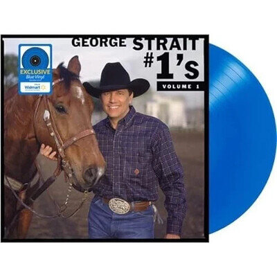 George Strait - #1'S - BLUE Color Vinyl LP - NEW & SEALED! Greatest Hits Best Of