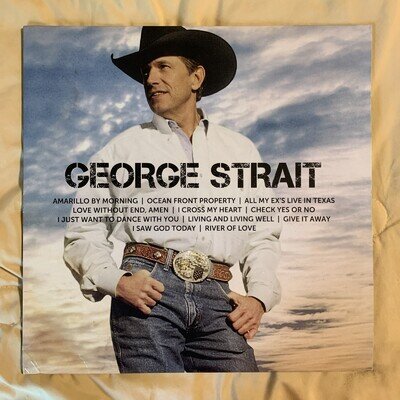 GEORGE STRAIT Icon Vinyl Record Album 2017 Best Of / Greatest Hits