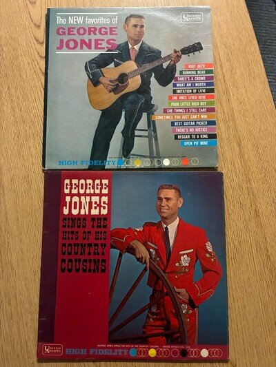 George Jones vintage records