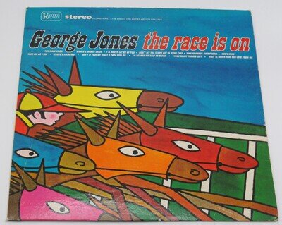 LP George Jones - The Race Is On