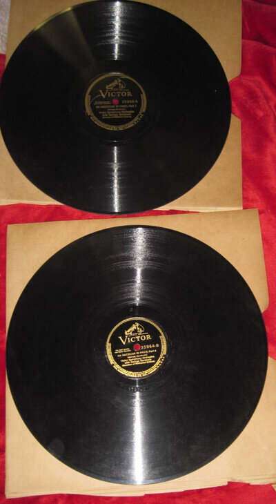 GEORGE GERSHWIN An American In Paris, Pts 1-4 VICTOR 35963/35964 12" 2x78rpm set