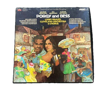 Gershwin - Porgy and Bess - Maazel, Cleveland - 3LP Box Set London OSA-13116