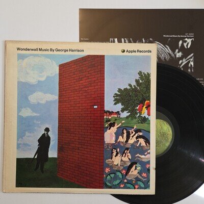 George Harrison - Wonderwall Music Vinyl LP 1968 USA 1st Press - Apple ST-3350