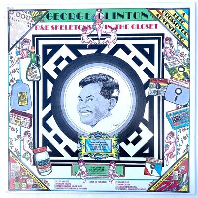 GEORGE CLINTON R&B Skeletons In The Closet 1986 LP on Capitol #ST-12481 P-FUNK