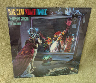 G. Clinton Parliament Funkadelic Mothership Connection Live Houston 1985 SEALED