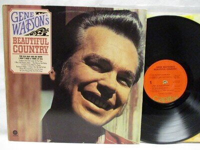 Gene Watson Beautiful Country 1977 Record Folk Country Palestein Texas VG+ 11715