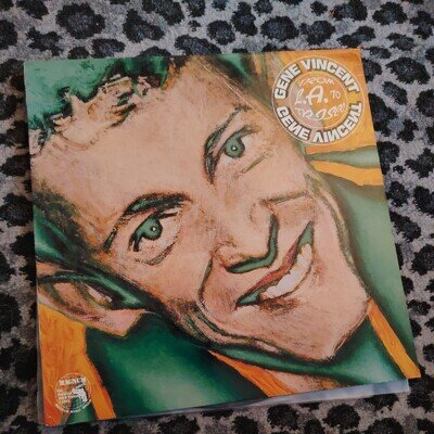 Gene Vincent – From L.A. To Frisco - UK Press Vinyl LP - Magnum 1983 - (NM /Exc)