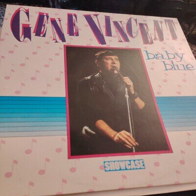Rock'n'Roll - Gene Vincent Baby Blue U K Showcase SHLP 122 12" LP NEW