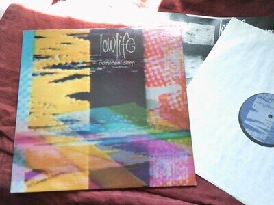 LOWLIFE Permanent sleep RARE LP + inner NEW WAVE Coldwave