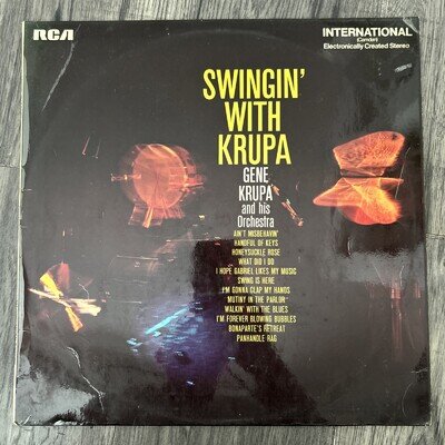 Gene Krupa - Swingin' With Krupa - RCA Camden - INTS1072 - UK - 1970