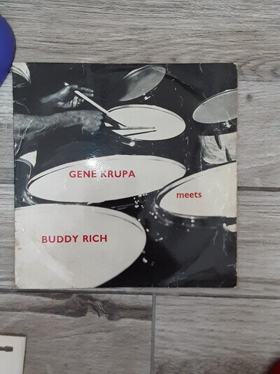 Gene Krupa & Buddy Rich - Gene Krupa Meets Buddy Rich (Vinyl LP, Reissue, Mono)